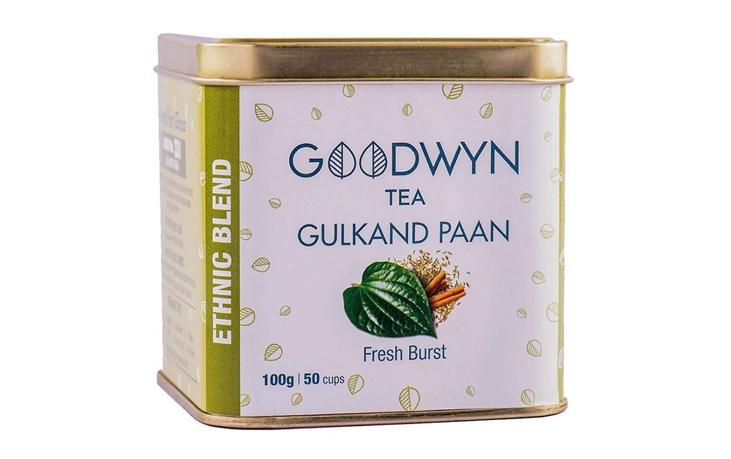 Goodwyn Tea Gulkand Paan    Tin  100 grams